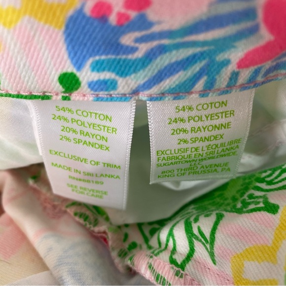 ⭐️Host Pick⭐️ Lilly Pulitzer Bright Floral Print Jeans - Picture 9 of 9